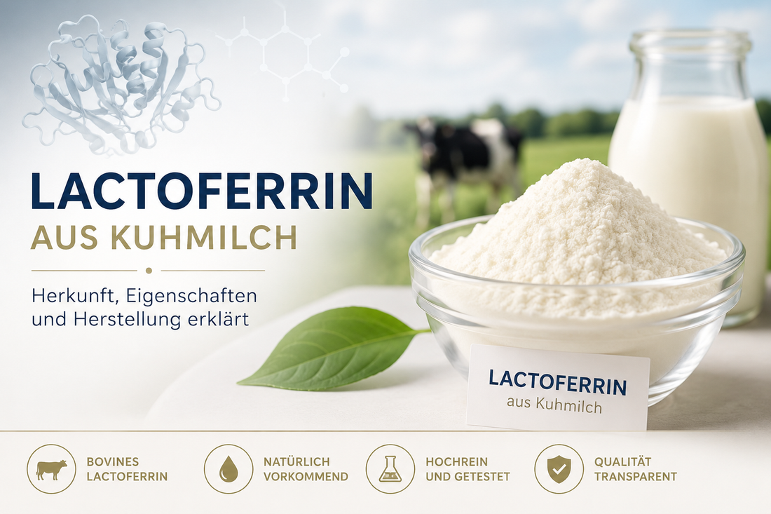 Lactoferrin aus Kuhmilch: Herkunft & Herstellung erklärt