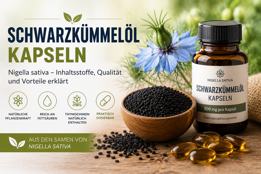 Schwarzkümmelöl Kapseln