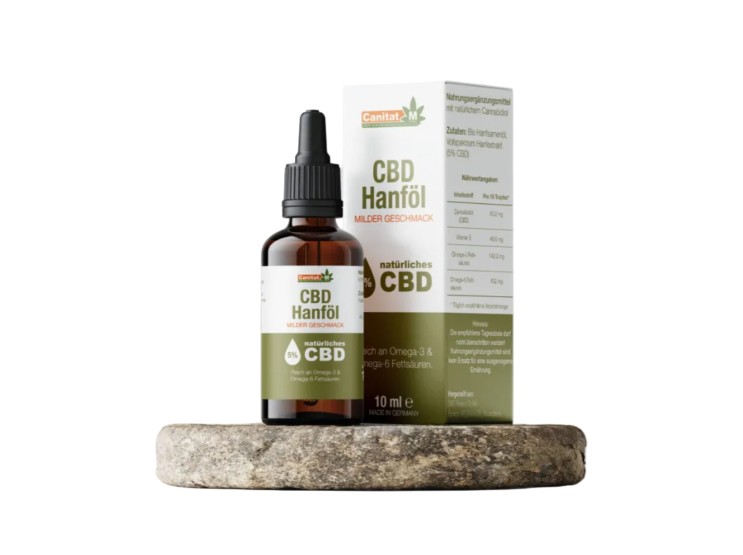 CBD Hanföl 5% | 10ml | 500mg | 100% THC-frei | ZIEGLERNUTRITION
