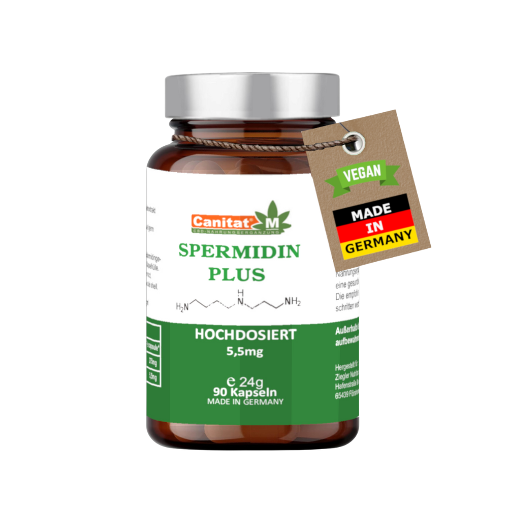 Spermidin Plus | Canitat M 5,5mg    |    90 Kapseln