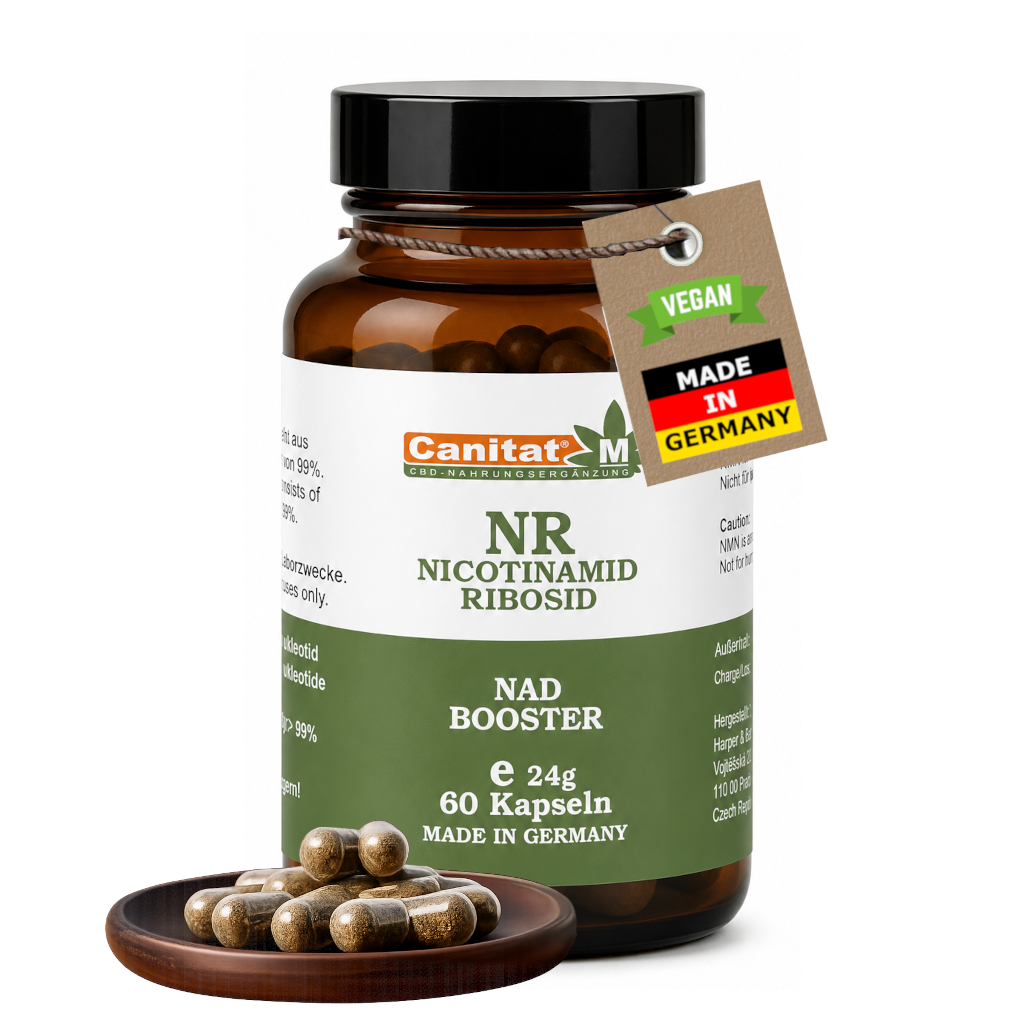 NAD+ | Nicotinamid-Ribosid | NR Kapseln | 250mg pro Kapsel | Canitat M