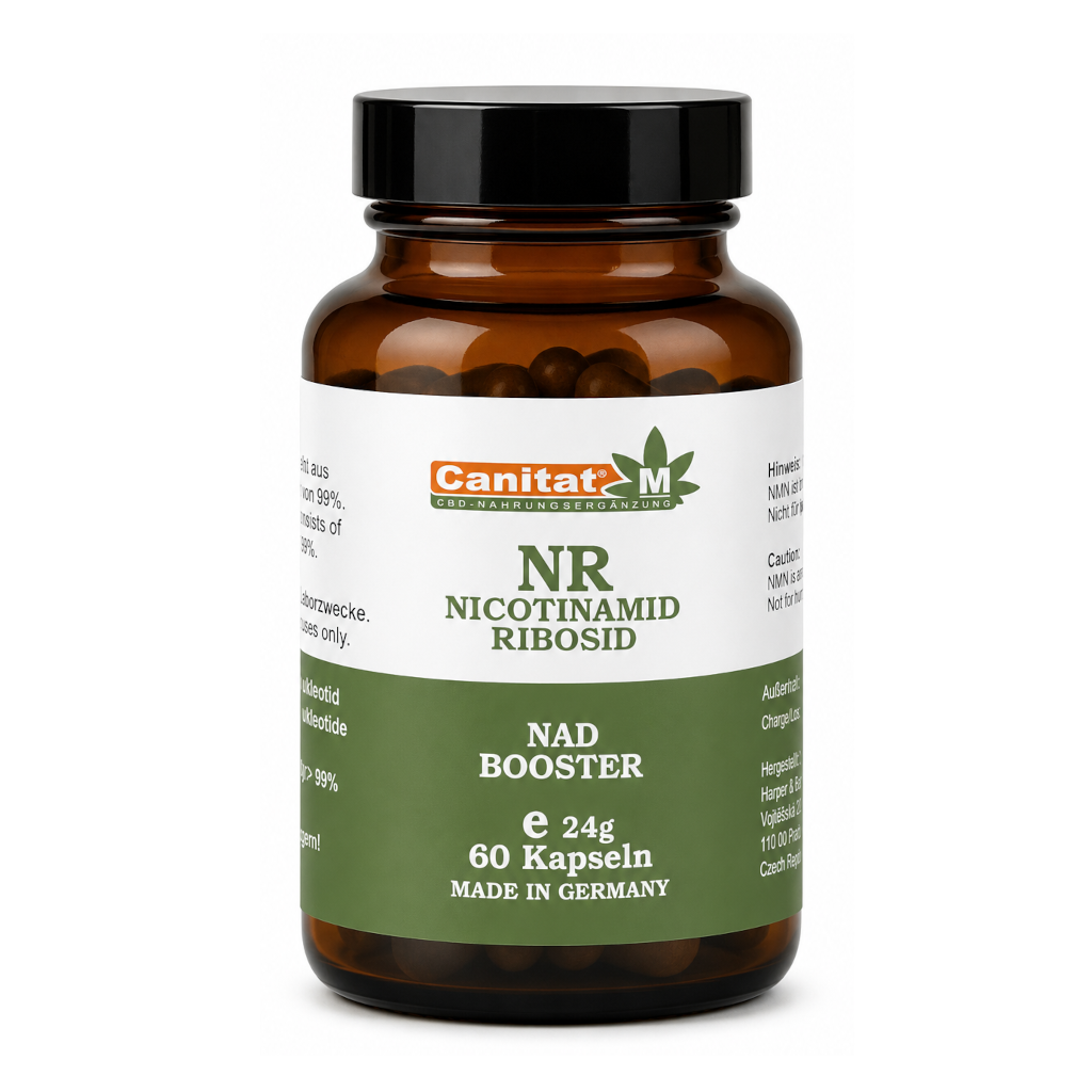 NAD+ | Nicotinamid-Ribosid | NR Kapseln | 250mg pro Kapsel | Canitat M