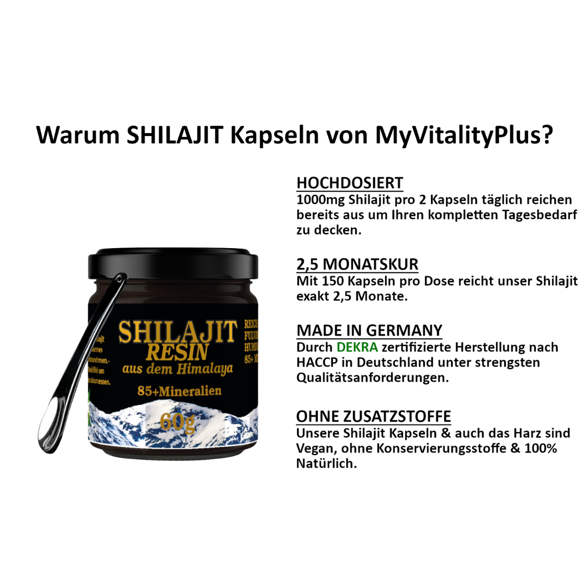 Shilajit Resin 50g MyVitalityPlus