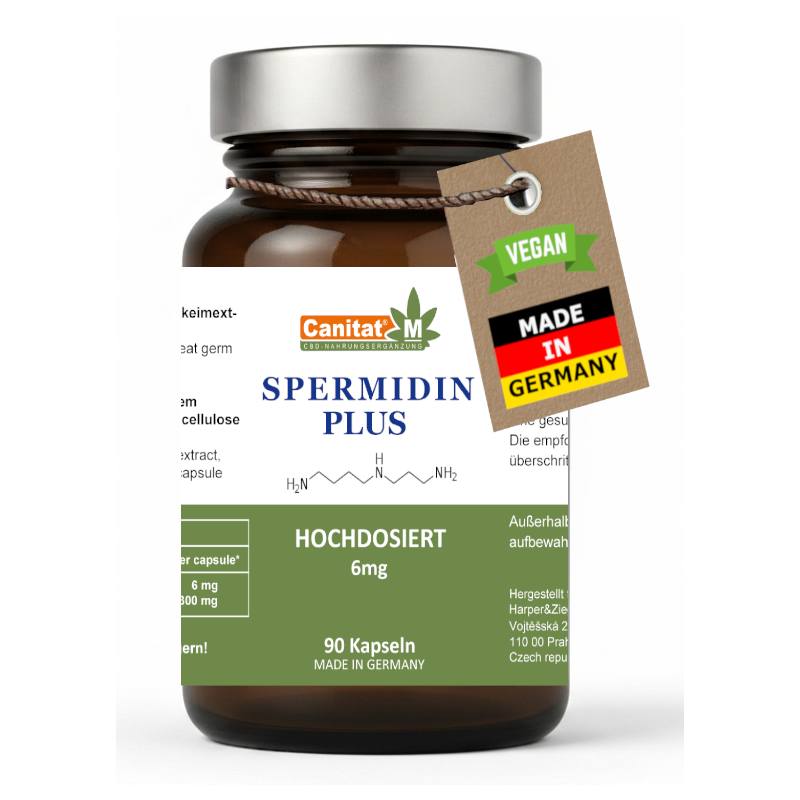 Spermidin Plus | Canitat M 6mg    |    90 Kapseln