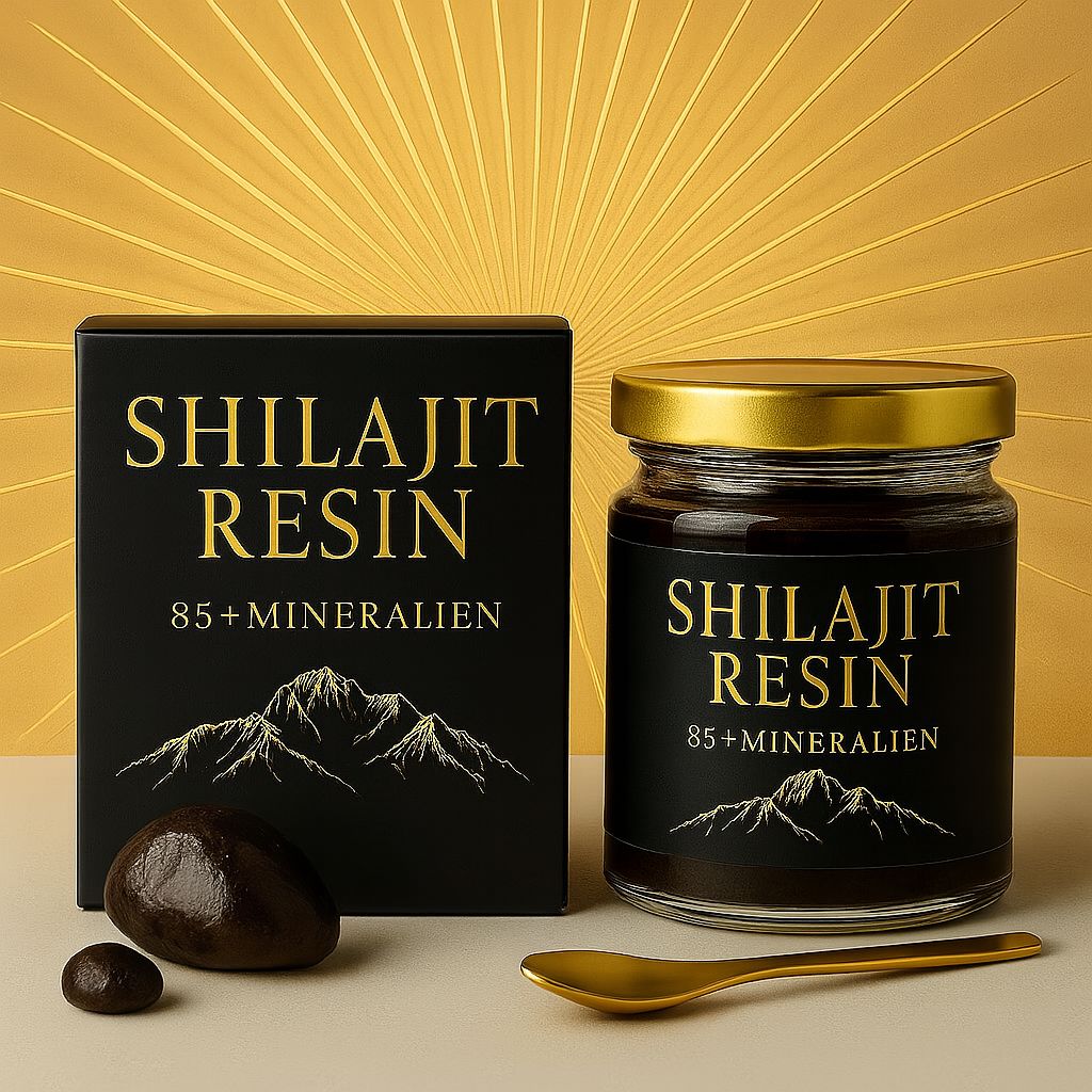Shilajit Resin Harz aus dem Himalaya – 60g | Canitat M® | Hochdosiert